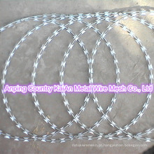 Arame farpado tatuagens / Razor Arame farpado / galvanizado Razor Wire / PVC revestido fio de barbear / arame farpado ---- 30 anos de fábrica